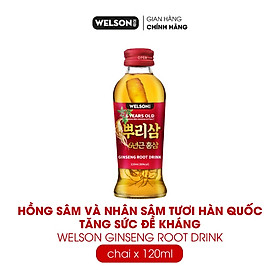 Hồng Sâm và Nhân Sâm Tươi Hàn Quốc Tăng Sức Đề Kháng Welson Ginseng Root