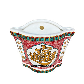 Mua ỐNG NHANG CẤM CỬA CHIÊU TÀI TẤN BỬU ĐỎ CAO 10CM