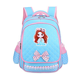 Balo Học Sinh, Balo Đi Học Cho Bé Gái Có Nơ