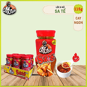 Lốc 6 hũ sa tế Ông Chà Và 115g Satay sauce Ong Cha Va