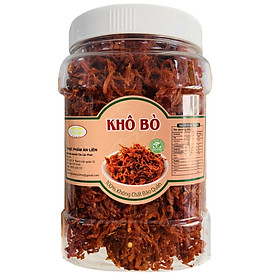 500G KHÔ BÒ DẠNG SỢI DÙNG ĂN KÈM HOẶC ĂN CHƠI