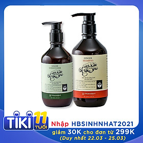 Combo Dầu gội,xả gừng - COCAYHOALA