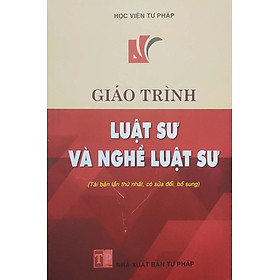 Download sách Giáo trình luật sư và nghề luật sư