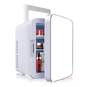 Mua Tủ lạnh mini 12L mặt gương đựng mỹ phẩm (dùng được tại nhà và trên ô tô)