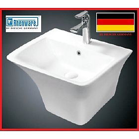 CHẬU LAVABO TREO TƯỜNG, NHẬP KHẨU CAO CẤP CHÍNH HÃNG RHENWARE LVB-16607