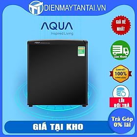 Tủ Lạnh Mini Aqua 50 lít AQR-D59FA-BS - Hàng Chính Hãng - Chỉ giao tại HCM