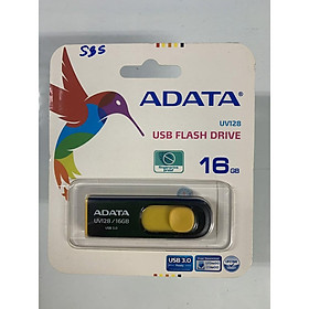 USB 3.0 16Gb ADATA UV128 (Vàng phối đen) - Hàng Chính Hãng 