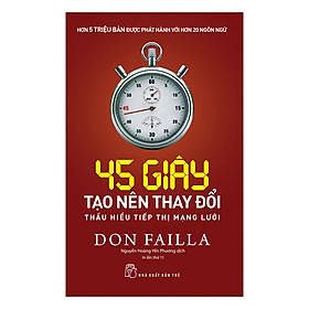 Ảnh bìa 45 Giây Tạo Nên Thay Đổi - Thấu Hiểu Tiếp Thị Mạng Lưới