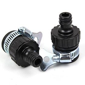 Mua Khớp chờ không ren Đầu nối nhanh 16 có đai siết Khớp nối nhanh từ vòi nước  phụ kiện vòi tưới cây dây xịt rửa
