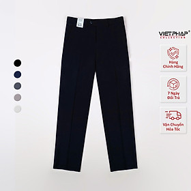 Quần Tây Nam VIỆT PHÁP Form Classic Không Ly Chất liệu Cao Cấp Chống Nhăn, Độ Bền Cao 33009