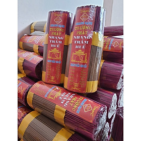 Mua (500gr-500 cây) Nhang trầm huế sạch Trường Phát 20cm  ít khói  phù hợp nhà chung cư 100% tự nhiên