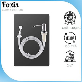 Mua Bộ Vòi Bơm Hút Nước Dầu Rửa Bát Xà Phòng Nước Rửa Chén Tiện Lợi Có Vòi Dẫn Ống silicon Dài 1.2 Mét-Vòi dẫn nước rửa chén