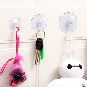 Mua Bộ 10 móc hút chân không trong suốt 3cm