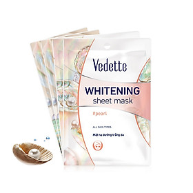 Combo 6 Mặt nạ đất sét và Mặt nạ giấy Ngọc Trai Vedette