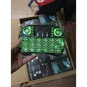 Bàn Phím Cơ Dưới 500 | Top bán chạy Lazada Shopee Sendo Tiki 6 bàn phím mini UKB-500 có led ko dây sử dụng pin 5c sạc được
