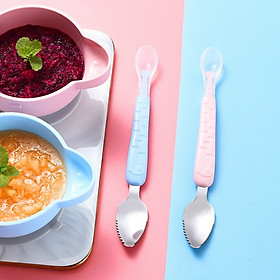 Mua Thìa nạo hoa quả 2 trong 1 cho bé tập ăn dặm