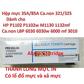 Mua Mực máy in HP P1102/1102w ( 85A) Dành cho Canon LBP 3050  3100  3150  6000  6030  6030W  MF 3010…Hàng chính hãng Alpha Cartridge