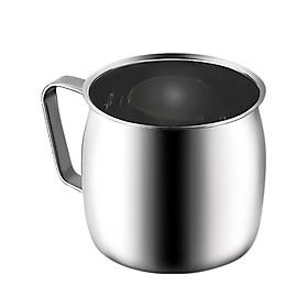 Stainless Steel Tea Cup Durable Portable with Filter for Home Office Party