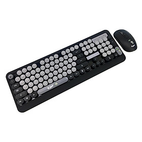 Bộ phím và chuột không dây wireless PSPY K68 phím êm, slient, phím tròn, chống nước, thiết kế siêu kute, tiết kiệm pin dùng đến 12 tháng (màu có thể lựa chọn) Hàng Chính Hãng