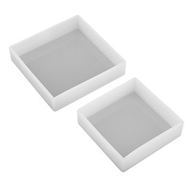 Silicone Cake Molds Square  Resin Casting Jewelry Making  Tools