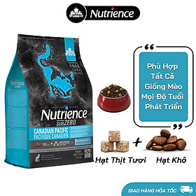 Thức Ăn Hạt Cho Mèo Nutrience Subzero Bao 500g & 2.27kg Vị Gà Tây Và 6 Loại Cá Biển Trái Cây Rau Củ Quả