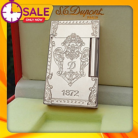 Mua Vỏ Hột Quẹt Bật Lửa Upon Gas Đá D198T Họa Tiết Hoa Văn Hoàng Gia Đẹp Độc Lạ - Dùng Gas Đá Cao Cấp