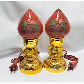 Mua Đèn thờ đào (cặp) 03TS