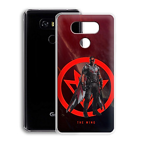 Ốp lưng Siêu Anh Hùng cho LG G6 - 01164 0531 WING01 - Silicone dẻo - Hàng Chính Hãng