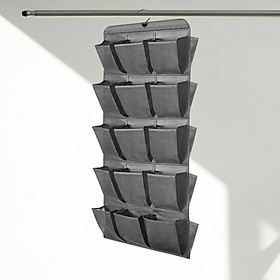 Hanging Shoe Rack Hanger 30 Grid Foldable for Sneakers Shoes Storage Clothes