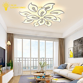 Mua Đèn Mâm Ốp trần Hiện Đại Dương Tử Kinh Đăng 2039  có 2 kiểu dáng  với 3 Chế độ màu ánh sáng và Điều khiển thông minh từ xa