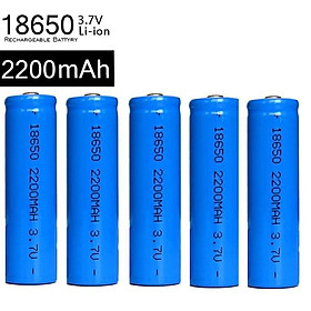 Mua Bộ 5 Pin sạc 18650 LSY công suất thực 2200MAH dùng cho Box