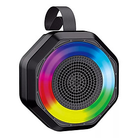 Loa Bluetooth xách tay treo xe MINI Led RGB Colorfull SPEAKER 1200mAh - Riki Shop