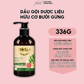 Dầu gội dược liệu Thebol làm sạch giảm gãy rụng 20 thành phần dược liệu hữu cơ giúp mềm mượt từ chân tóc