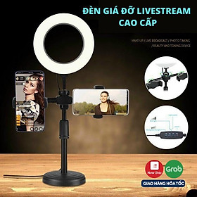 Mua Đèn livestream để bàn  Tích Hợp 3 Chế Độ Màu  Giá đỡ kẹp 2 điện thoại quay video bán hàng  chụp ảnh make-up siêu hót