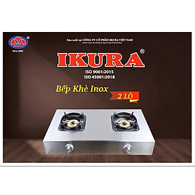 Mua Bếp Dân Dụng Inox 2 lò IKURA - Hàng Chính Hãng