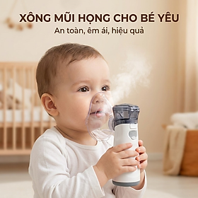Máy Xông Khí Dung Cầm Tay Kachi YS35: Giải Pháp Hô Hấp Linh Hoạt Mọi Lúc, Mọi Nơi - hàng chính hãng