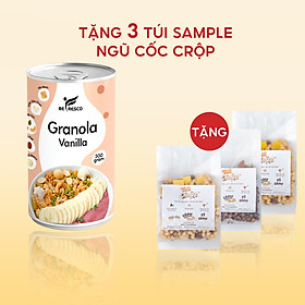 Ngũ Cốc Ăn Kiêng Granola Vanilla Mix Hạt, Trái Cây Sấy 300g Befresco