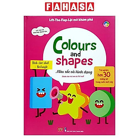 Sách Tương Tác - Lift-The-Flap-Lật Mở Khám Phá - Colours And Shapes - Màu Sắc Và Hình Dạng ( Tái Bản )