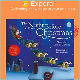 Sách - The Night Before Christmas by Eric Puybaret (UK edition, paperback)