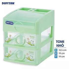 Tủ nhựa mini nhỏ dài x rộng 15.5 x 19cm  3 ngăn (3 tầng cao 19cm) / 4 ngăn (4 tầng cao 25cm) / 5 ngăn (5 tầng cao 32cm) màu ngẫu nhiên