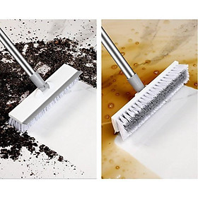 Mua Chổi quét sàn gạt nước 2 đầu tiện lợi dễ điều chỉnh chiều dài  bàn xoay 45 độ - Cây lau nhà
