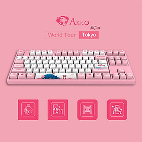 Mua Bàn phím cơ AKKO 3087 v2 World Tour Tokyo  Mới  hàng chính hãng