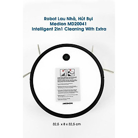 Mua Robot Lau Nhà  Hút Bụi Medion MD20041 Intelligent 2in1 Cleaning With Extra Power Hàng nhập khẩu