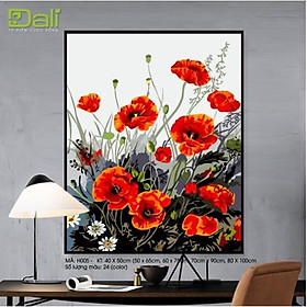 Mua Tranh treo tường tự tô màu số hóa DALI Tranh Hoa H005