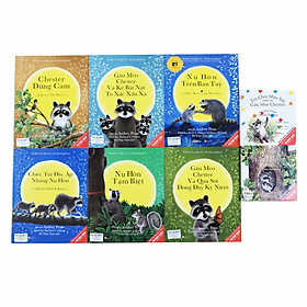 [Download Sách] Sách Picturebook song ngữ - Gấu mèo Chester (Bộ 8 cuốn)