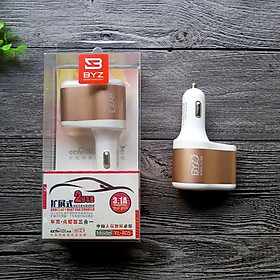 Mua Tẩu sạc ô tô 2 cổng usb + 1 cổng tẩu sạc BYZ YL-805