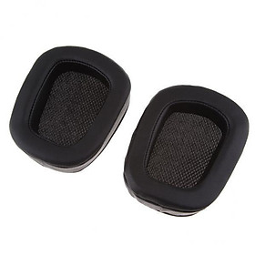 2X Replacement Ear Pads Cushions for Logitech G633 G933 Headphone Black