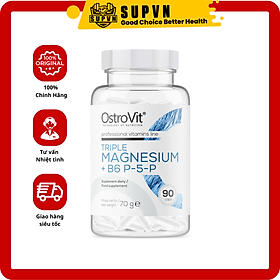 OstroVit Triple Magnesium + B6 P-5-P- Hỗ Trợ Cân Bằng Điện Giải