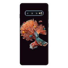 Ốp lưng điện thoại Samsung S10 Cá Betta Mẫu 1