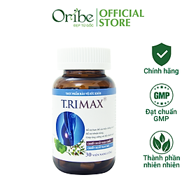 Viên Uống Hỗ Trợ Co Thắt Búi Trĩ T.rimax Hủ 30 Viên Nguyên Liệu Từ Thiên